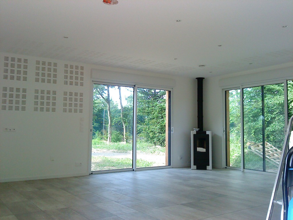 Travaux de plâtrerie intérieure